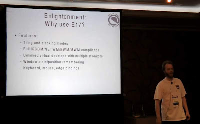 Vídeo LinuxCon: Lanzamiento final de Enlightenment E17