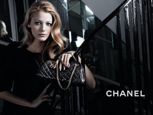 Behind-the-scenes as Blake Lively models for Chanel