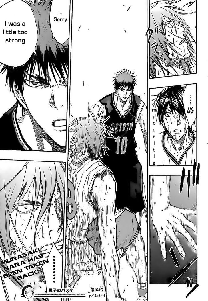 Kuroko no Basket Manga Chapter 164 - Image 21