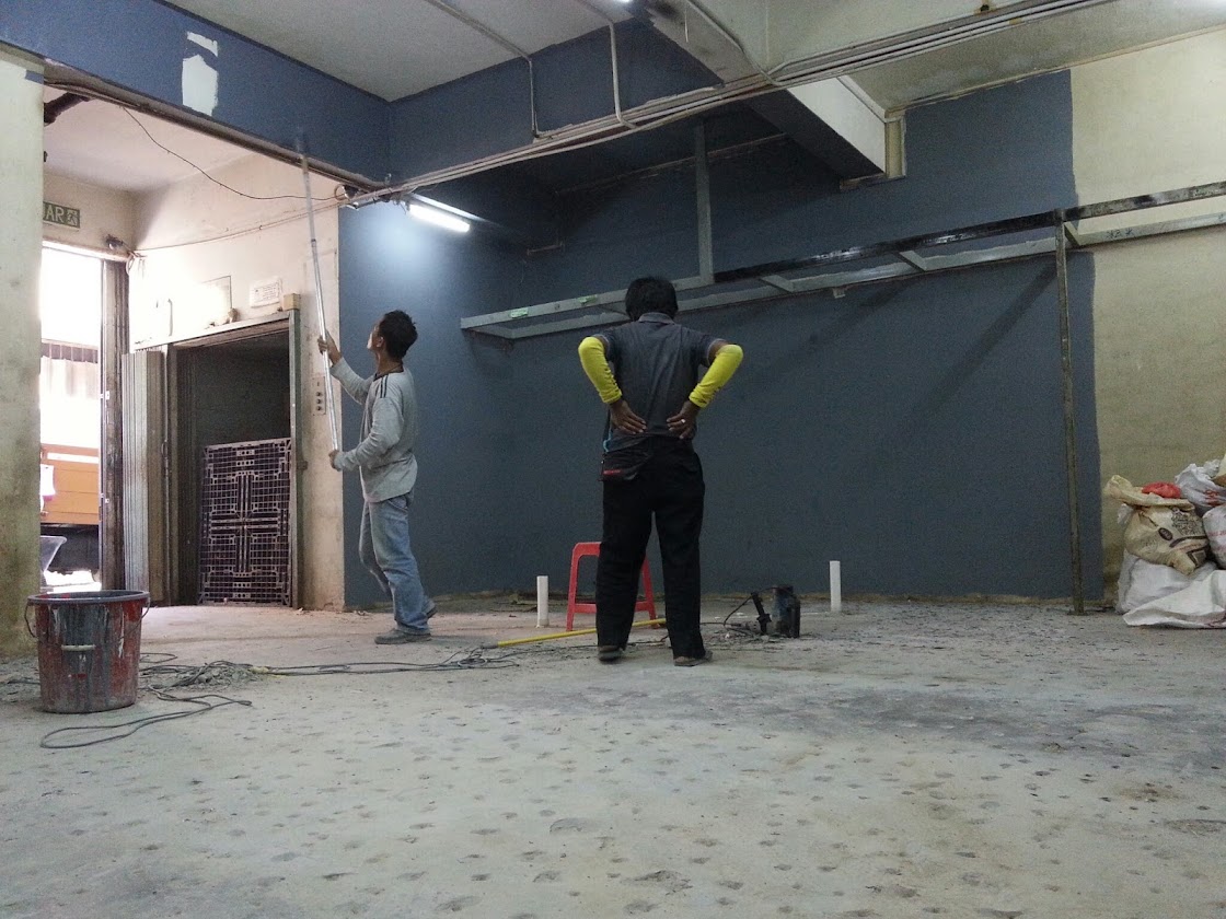 hacking floor