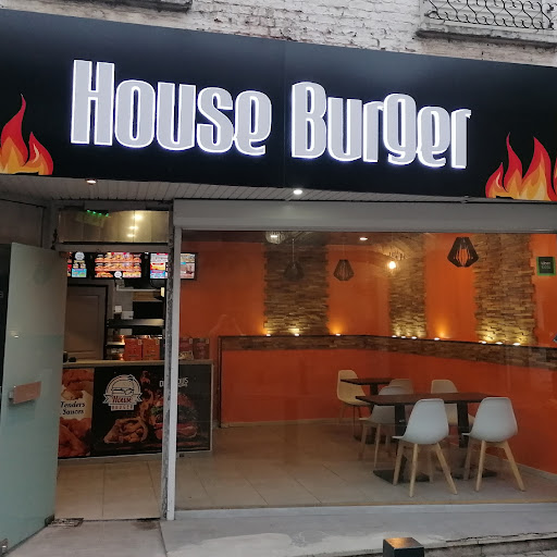 House burger logo