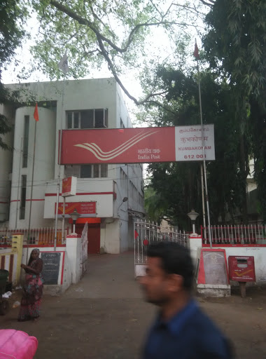 Kumbakonam Head Post Office, Head Post Office Rd, Gandhi Adigal Salai, Valayapettai Agraharam, Kumbakonam, Tamil Nadu 612001, India, Shipping_and_postal_service, state TN