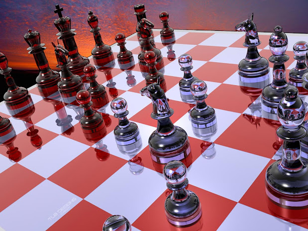 strategi chess 3d wallpaper