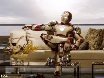 A still from hollywood movie 'Iron Man 3'.