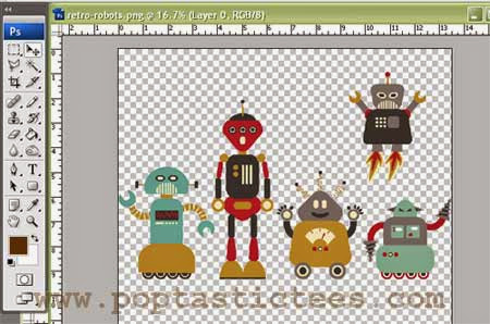 retro robots cynthia bauzon arre