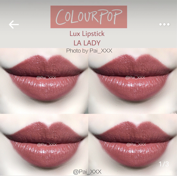 ColourPop Lux Lipstick màu LA Lady