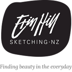 Erin Hill Sketching NZ logo