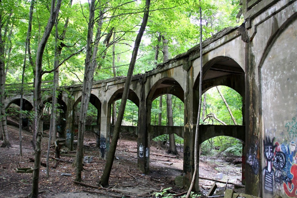 Euclid - The Abandoned Hillandale Bridge