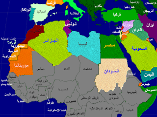 صور خرائط الوطن العربي - خريطة الدول العربية كاملة