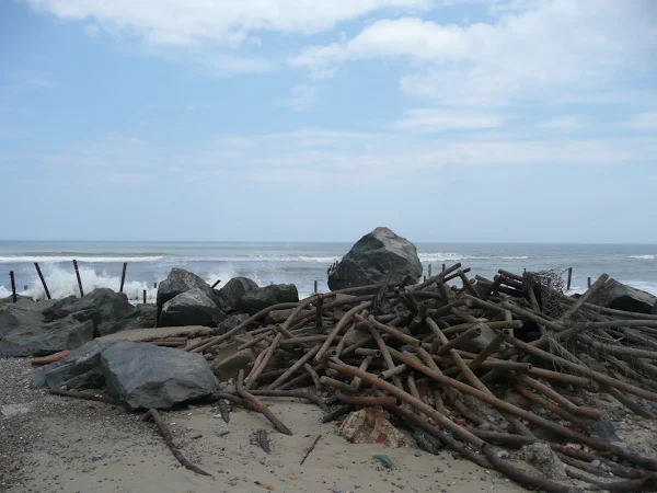 Happisbrugh sea defences