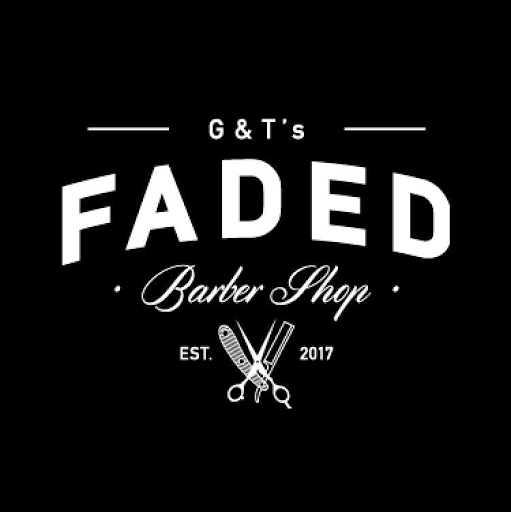 G & T's FADED Barbershop logo