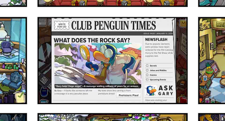 Club Penguin: Sneak Peek: Club Penguin Times