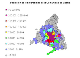 Municipios de Madrid por población