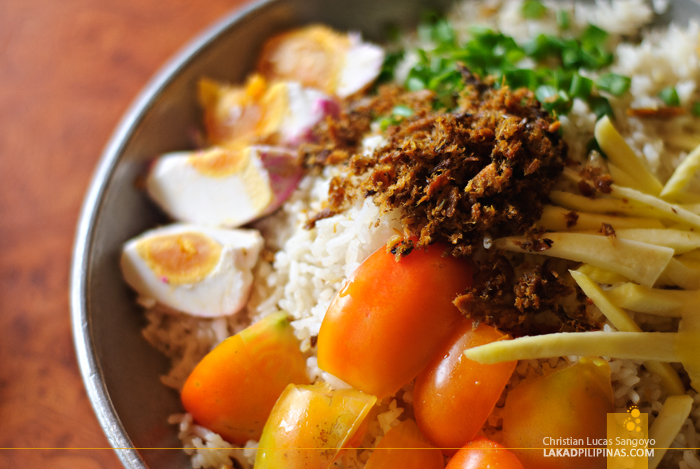 Tinapa Fried Rice at Legazpi's 1st Colonial Grill