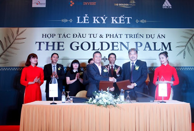 Lễ ký kết hợp đồng chung cư the Golden Palm