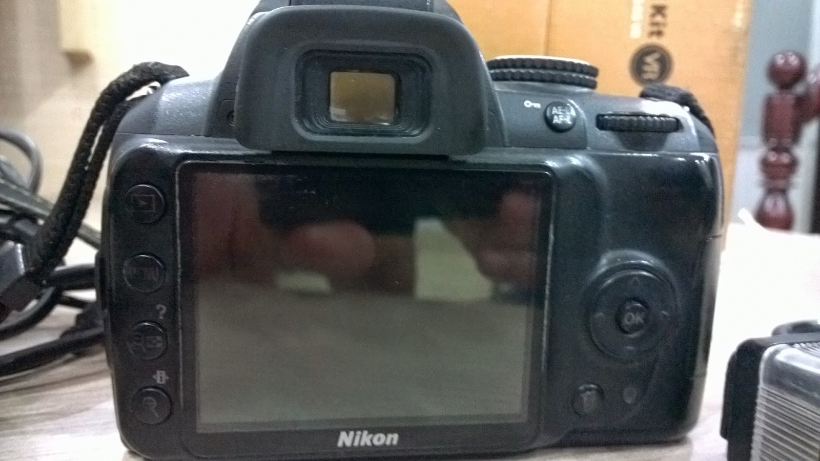 Nikon D3000 VR18-55 Fullbox new 95% cần bán hoặc đổi máy khác - 4
