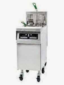  240V 3 Phase Frymaster RE14BLC-SC 50 lb. High Efficiency Electric Floor Fryer with Computer Magic Co