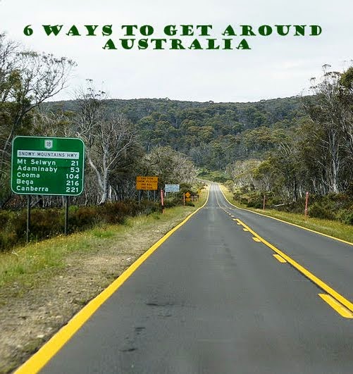 6 Ways to Get Around Australia - travel tips