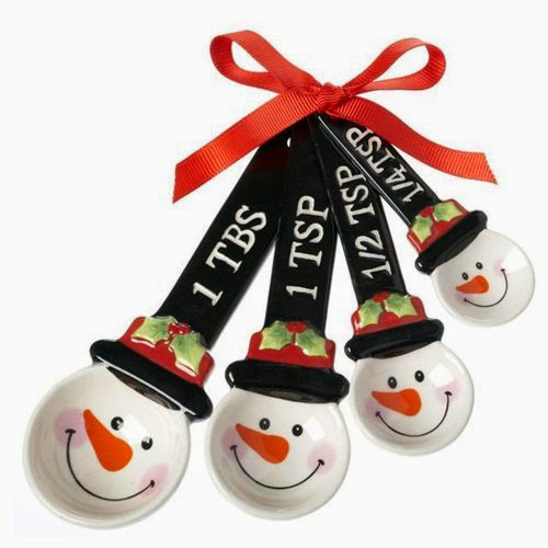 Ganz Snowmen Measuring Spoons - Ornaments Gifts Christmas EX10622-GANZ