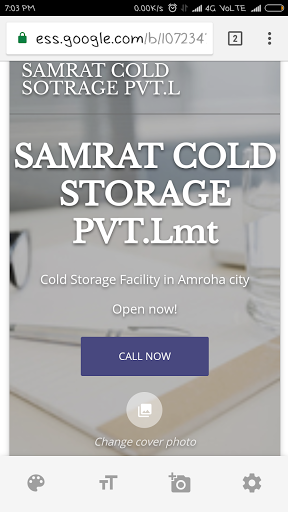 SAMRAT COLD SOTRAGE PVT.L, samrat cold storage Pvt.Lmt, Joya road, Joya, Uttar Pradesh 244221, India, Storage_Facility, state UP