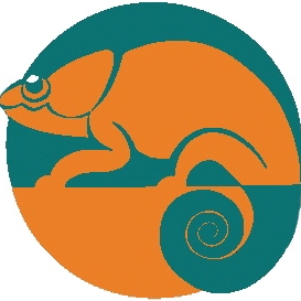 Kultur-Café Chamäleon logo