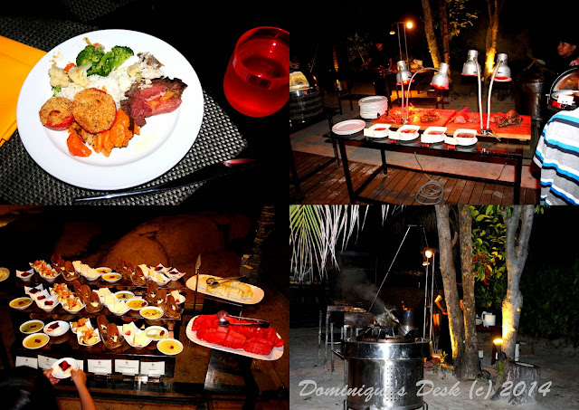 Dinner at the Pantai Grill