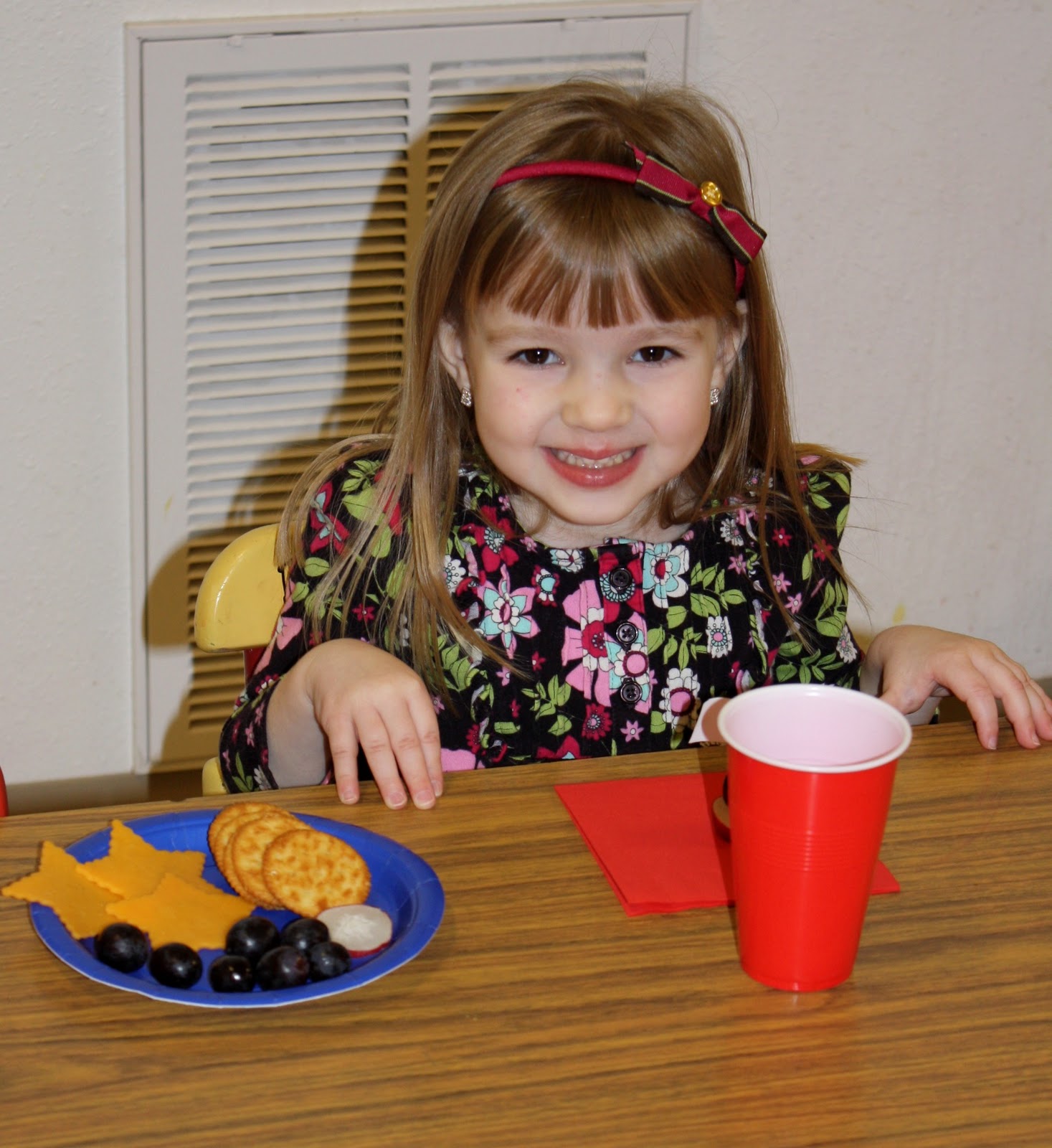 the barnes yard: preschool snack day & "caps for sale"