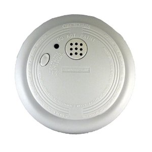  Universal Security Instruments SS-795 120-Volt AC/DC Wired-In Ionization Smoke and Fire Alarm with Silence Feature