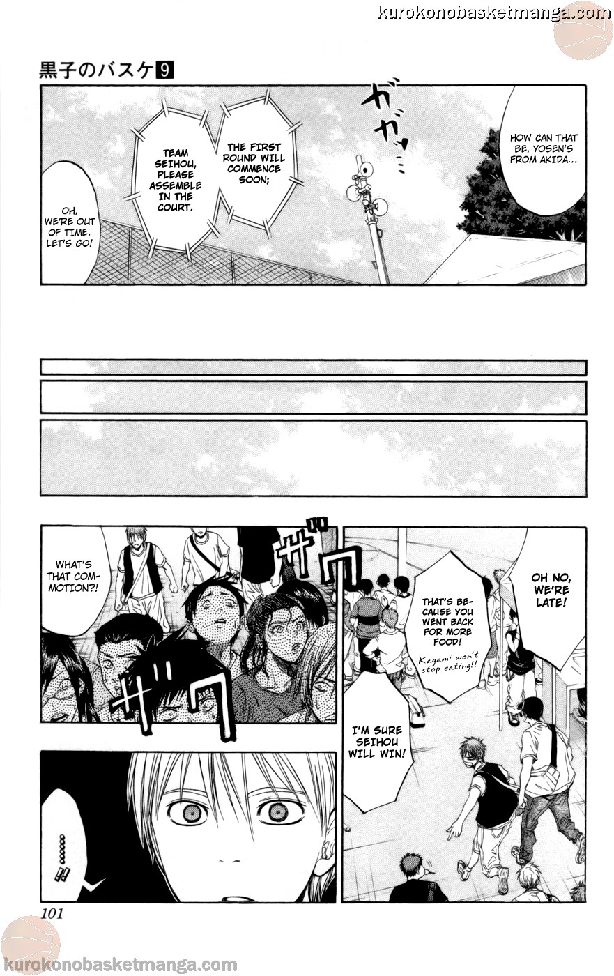 Kuroko no Basket Manga Chapter 75 - Image 15
