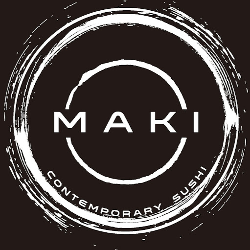 Maki contemporary sushi logo
