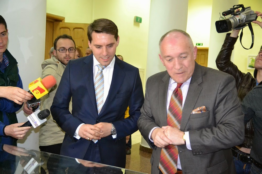 Principele Nicolae în vizită la Pitești, 14 mai 2014 Principele Nicolae în vizită la Pitești, 14 mai 2014