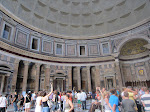 This might give you an inkling as to the colossal size of the Pantheon This might give you an inkling as to the colossal size of the Pantheon