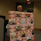 Quilt made and donated to Helene Gleaves Miller.  First Treasurer .