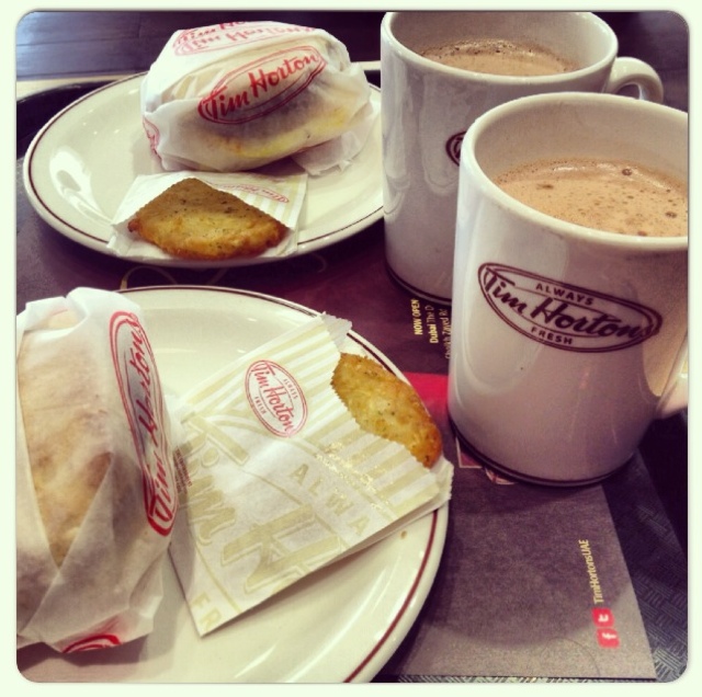 breakfast at tim hortons lady her sweet escapes