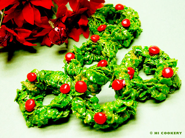 Corn Flake Wreath