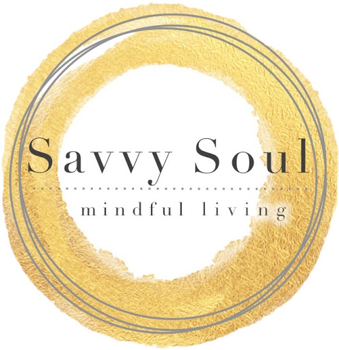 Savvy Soul Yoga & Mindfulness School, with Sandy DelGado logo