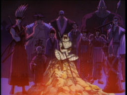 That's Shishio in the middle, there.