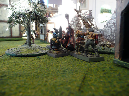 Bonecaller and Dwarf Captain Big Boss clash mano a mano!