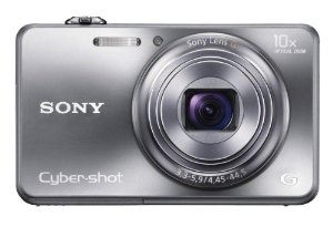  Sony Cyber-shot DSC-WX150 18.2 MP Exmor R CMOS Digital Camera with 10x Optical Zoom and 3.0-inch LCD (Silver) (2012 Model)