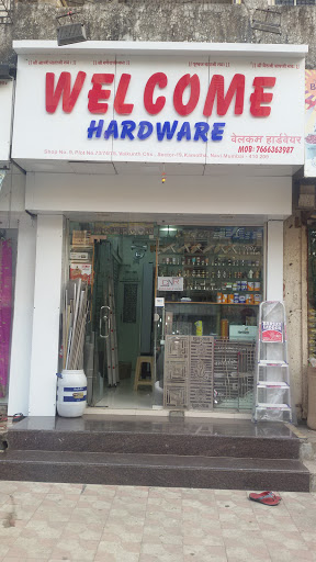 Welcome hardware, vaikunth chs, shop no. 9,plot no.73 74 75,, Sector 19, Kamothe, Navi Mumbai, Maharashtra 410209, India, Hardware_Shop, state MH