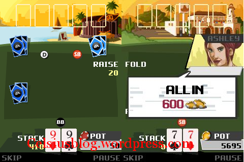 [Game Java] Downtown Texas Hold’em Deluxe [By EA Mobile]