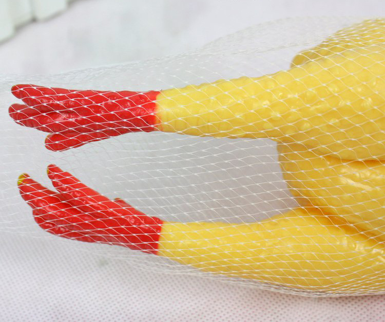 Best Screaming Yellow Rubber Chicken Pet Dog Toy Squeak Chew Gift Medium Size
