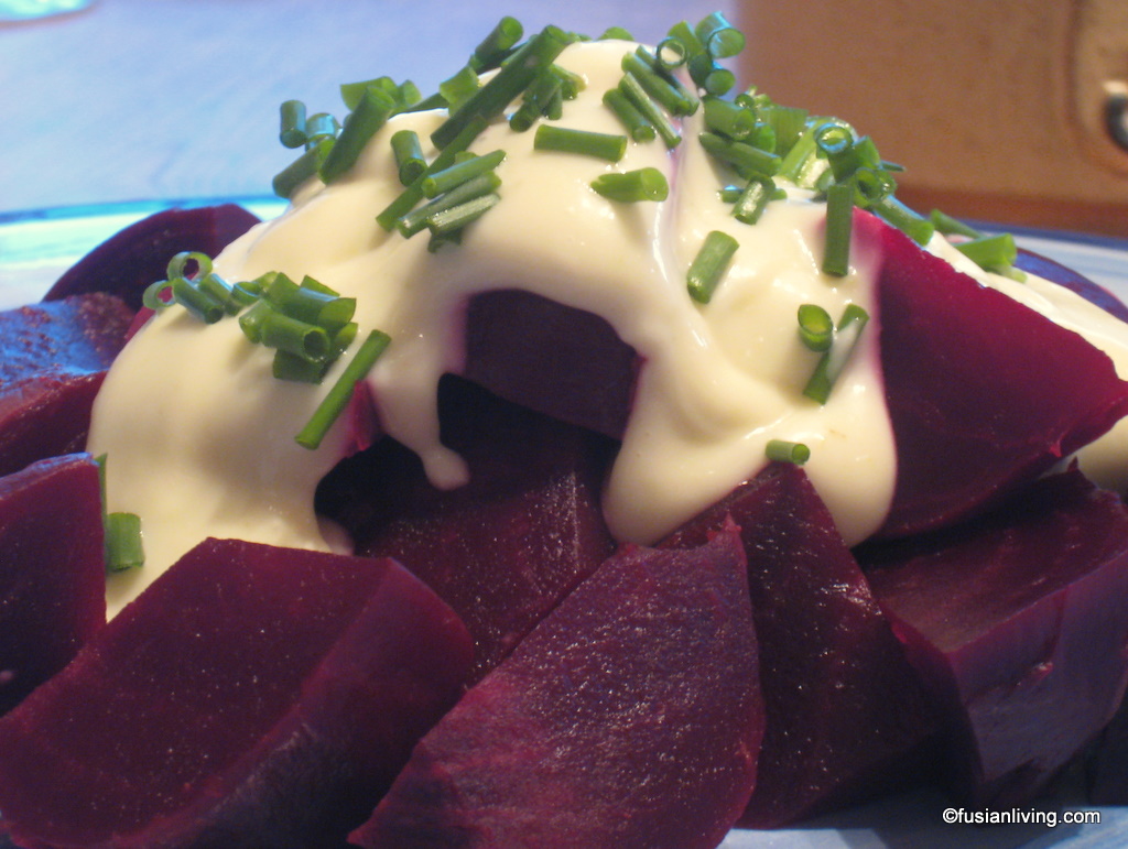 Beetroot with Wasabi Mayonnaise Recipe | Grow Your Own Veg Blog. Gardening  and Food Blog.