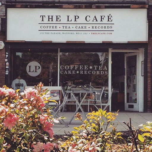 The LP Cafe logo