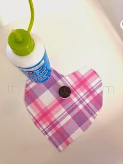 Here's a simple to make Valentine that doubles as a simple kids toy. 