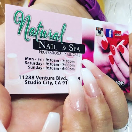 Natural Nail & Spa Happy Hours 9:30-1pm Mon-Thurs 10% Off For Dip, Gel X & Acrylic Services