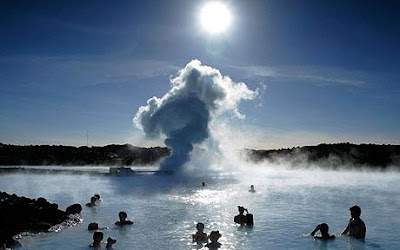Image of the Blue Lagoon leisure spa in Iceland