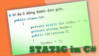 static keyword, static c#