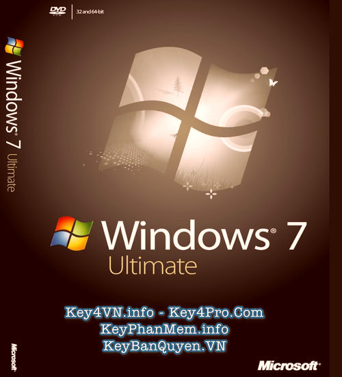 Mua Bán Key Bản Quyền Windows 7 Ultimate Full 32 Và 64 Bit .