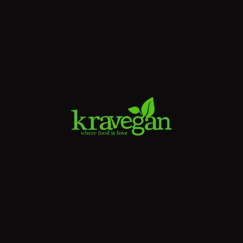 KraVegan LLC Where Food Is Love logo
